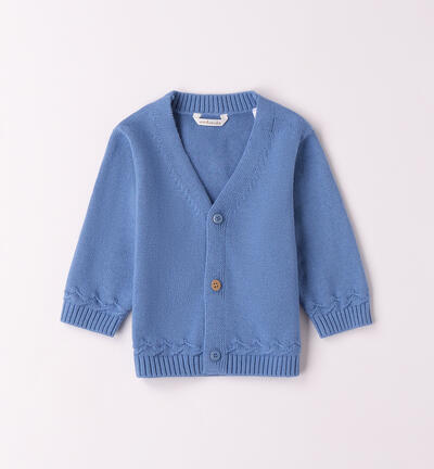 Cardigan neonato Minibanda BLU