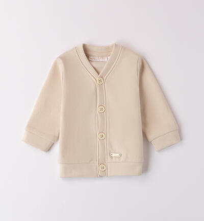 Cardigan for baby boy CREAM