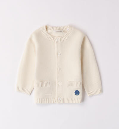 Boys' summer cardigan CREAM