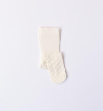 Tights for baby girl CREAM