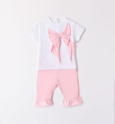 Girls' summer outfit PINK