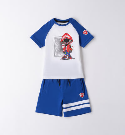 Completo Ducati per bambino BLU