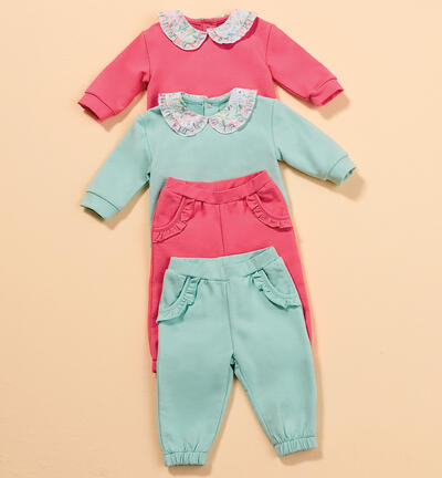 Girls' two-piece outfit GREEN