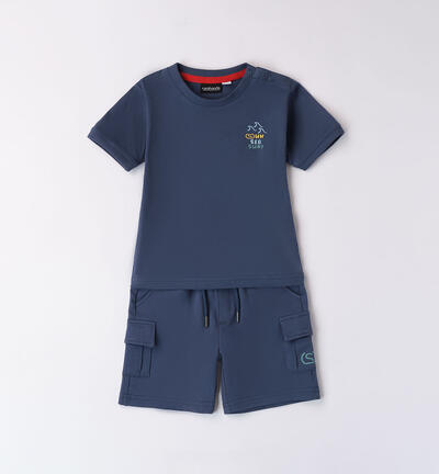 Boys' summer outfit BLUE