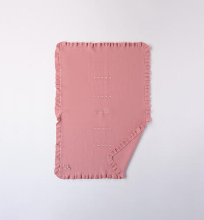 Coperta cotone neonata ROSA