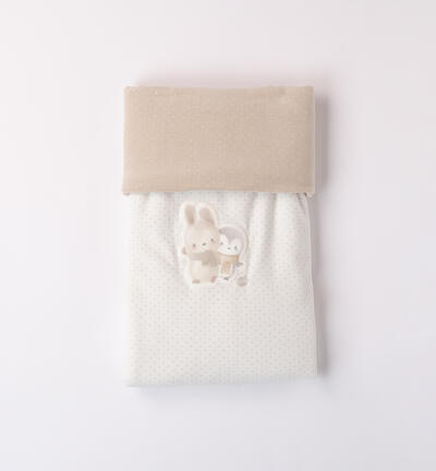 Coperta neonato modello unisex BEIGE