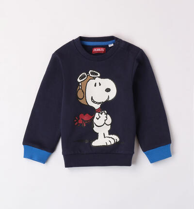 Felpa blu Snoopy per bambino 