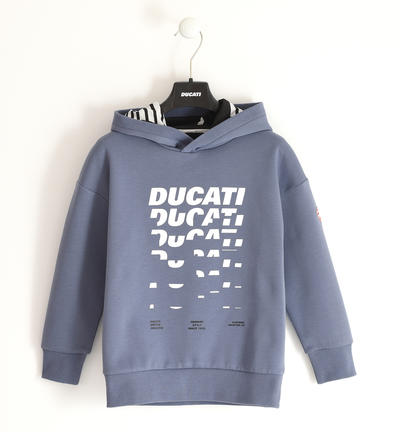 Felpa Ducati con cappuccio GRIGIO