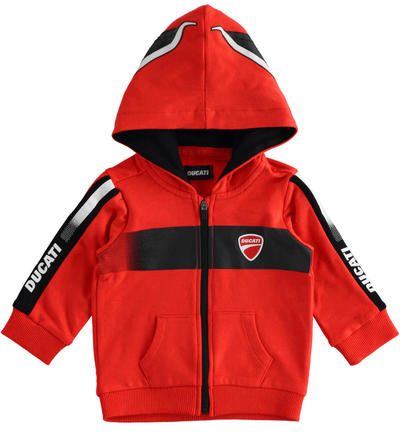 Felpa Ducati invernale per neonato ROSSO