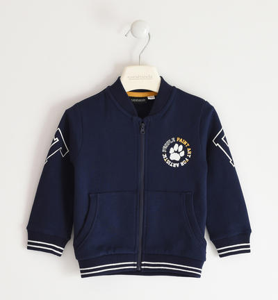 Felpa garzata per bambino BLU
