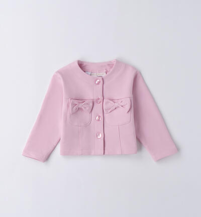 Minibanda baby girl sweatshirt PINK