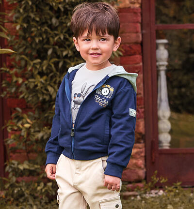 Felpa per bambino BLU