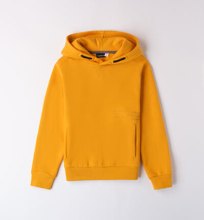 Mustard sweatshirt for boys YELLOW