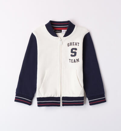 100% cotton jacket for boys CREAM