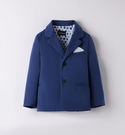 Boys' formal jacket BLUE