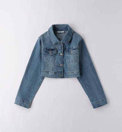 Girl's denim jacket BLUE