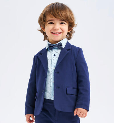 Elegant jacket for boys BLUE