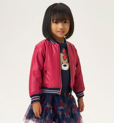 Jacket for girls RED