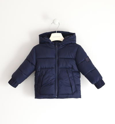 Giubbotto bambino con zip BLU