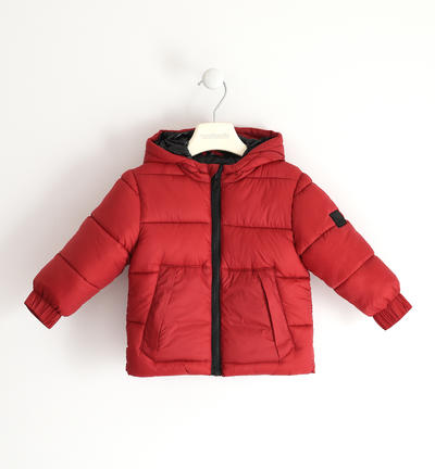 Giubbotto bambino con zip ROSSO