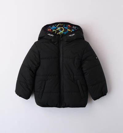 Winter jacket for boys BLACK