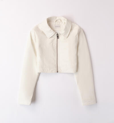 Girl's jacket Sarabanda CREAM