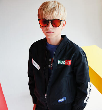 Ducati jacket for boys BLACK