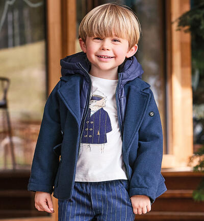 Elegant jacket for boys BLUE