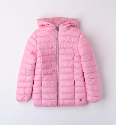 Padded jacket for girls PINK