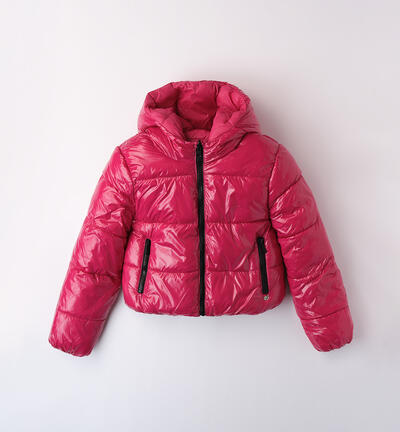 Reversible jacket for girls RED