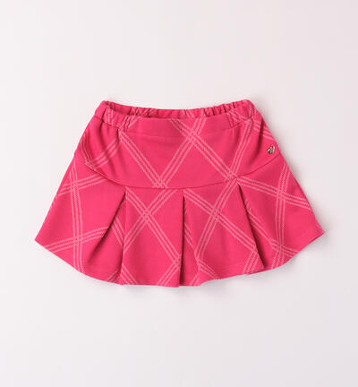 Skirt for girls FUCHSIA