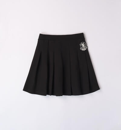 KNITTED SKIRT BLACK