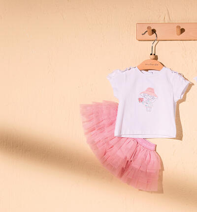 Girls' tulle skirt PINK