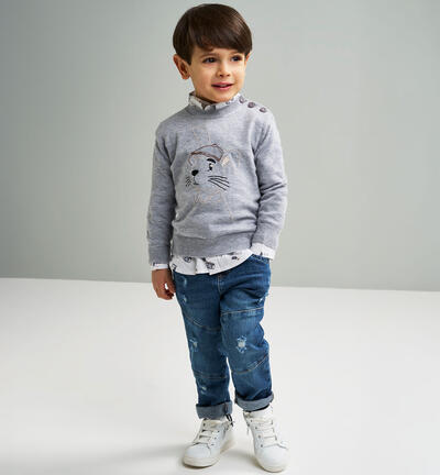 Jeans da bambino BLU