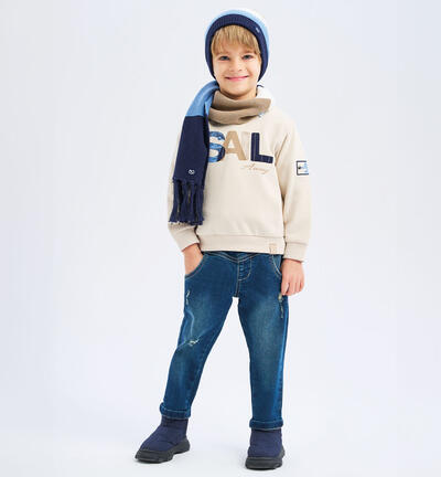 Jeans per bambino BEIGE