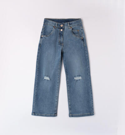 Jeans ragazza stretch BLU