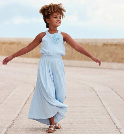 Jumpsuit for girls LIGHT BLUE