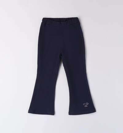 Leggings per bambina BLU