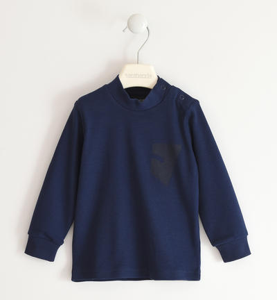 Lupetto bambino in cotone BLU
