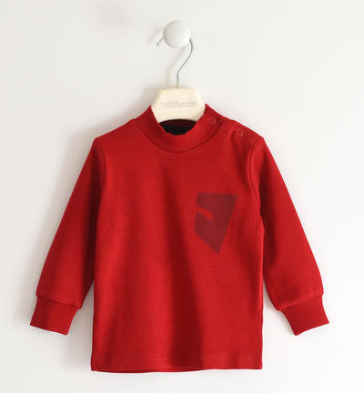 Lupetto bambino in cotone ROSSO