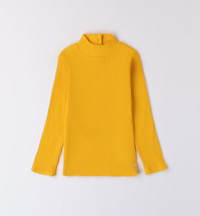 Turtleneck for girls YELLOW