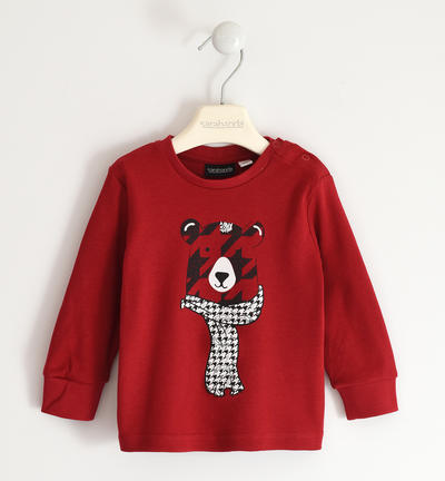 Maglia bambino girocollo ROSSO