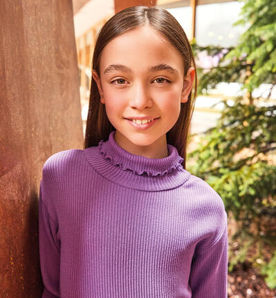 Turtleneck for girls VIOLET