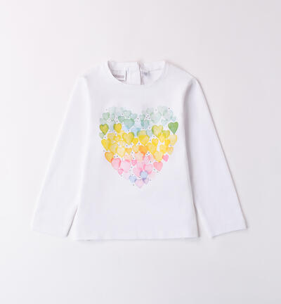 Maglia per bambina BIANCO