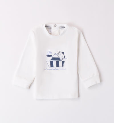 Boys' jumper WHITE