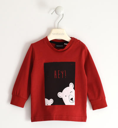 Maglietta bambino con stampa ROSSO