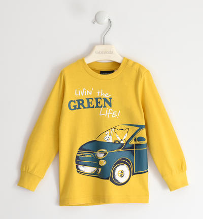 Maglietta bambino Fiat Nuova 500 GIALLO