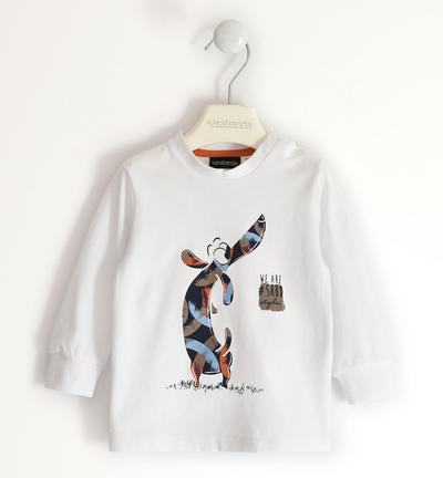 Maglietta bambino in cotone BIANCO