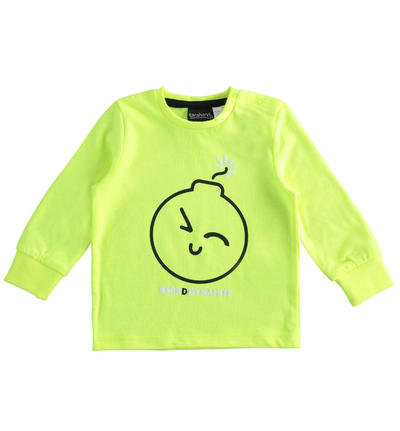 Maglietta bambino varie stampe GIALLO