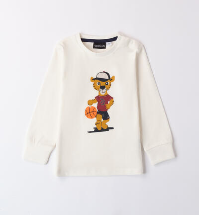 Boy's t-shirt CREAM